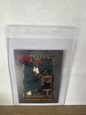 1995 Topps Finest Refractor  With Coating Patrick Ewing