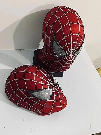 Spider Hero Cosplay Mask Superhero Costume with Removable Lenses for Teens & Men - Image 4 of 4