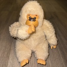 Vintage 1970s Russ GONGA Gorilla 9" Stuffed Plush Monkey Thumb Sucking Doll