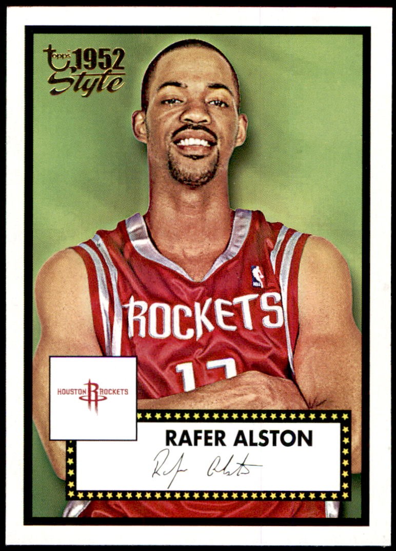 Rafer Alston 61 2005-06 Topps 1952 Style - Houston Rockets