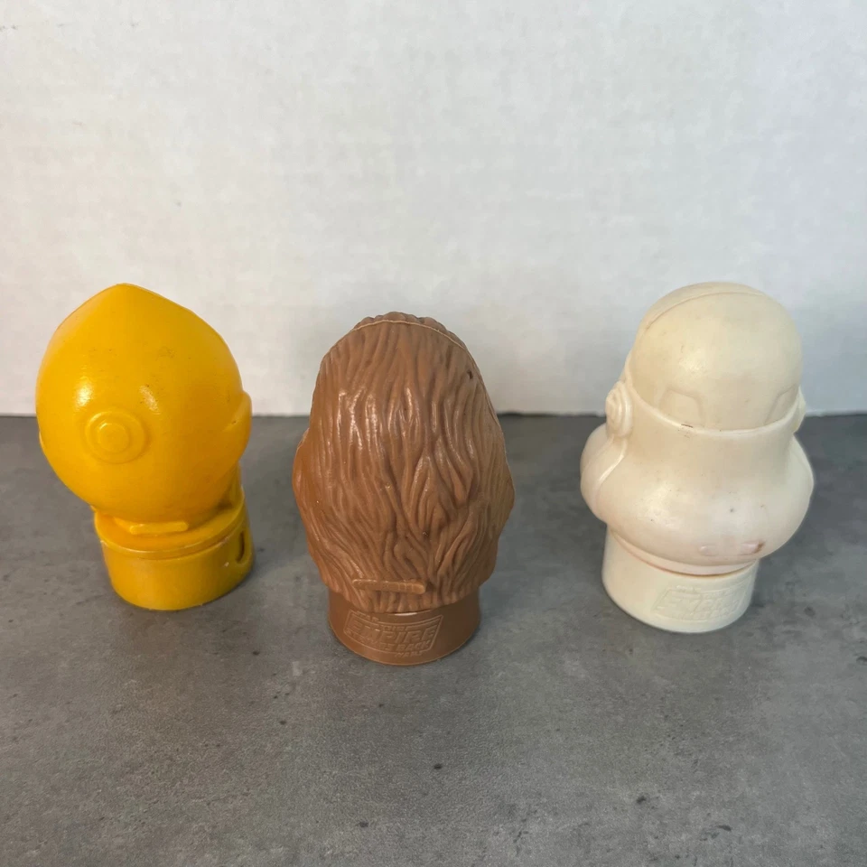 Contenedores de caramelos de colección Star Wars Empire Strikes Back C3PO Chewbacca Stormtrooper Foto 4 de 4