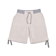 BRUNELLO CUCINELLI MEN'S GRAY TWO-TONE KNIT SHORTS MSRP 1350