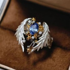 Angel Wings Open Ring