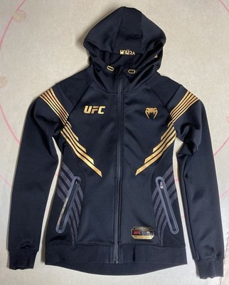 UFC Venum Hoodie Womens Small Sweatshirt Full Zip Mixed Martial Arts MMA Fight