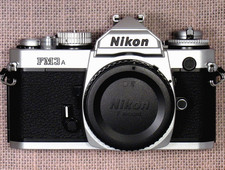 NEW, Unused Nikon FM3A 35mm SLR Silver FM3A Camera New Unused We are US Seller