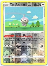 Castform 121/198 Common Chilling Reign Pokemon Reverse Holo Near Mint