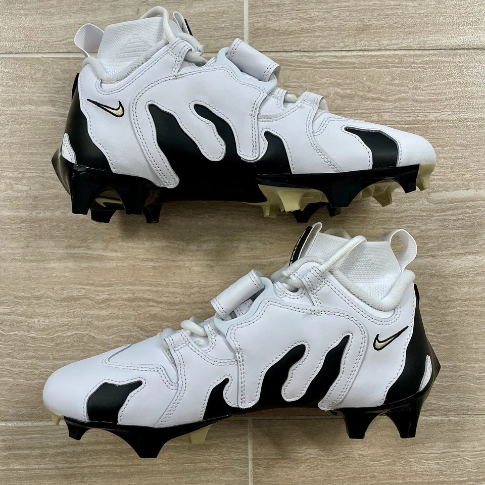 Men’s Size 7.5 Nike Vapor Edge 360 DT Diamond Turf 96 Football Cleats White NWOB - Image 3 of 4