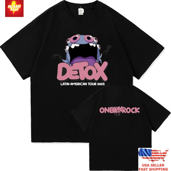 ONE OK ROCK DETOX JAPAN TOUR2025 Tシャツセット One OK Rock Detox Japan Tour 2025 Gift For Fan S to 5XL T-shirt