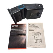 Vtg Vivitar Zoom Thyristor 3500 Dedicated Electronic Flash Owner Manual  Guide