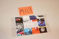 NIB Volkswagen VW Collector Promo Card 1 Set 2007/2008 Retro Vintage Classic