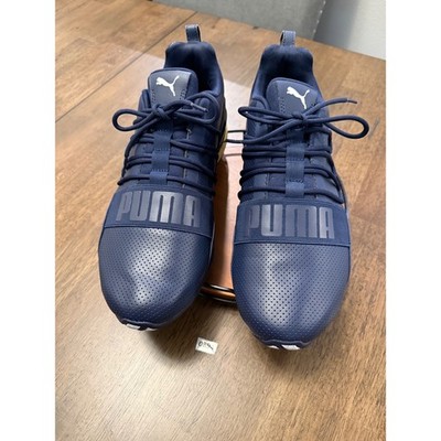 Puma Cell Regulate 10 Cell 1.0 Mens 11 Peacoat Navy Blue Sneakers 190596-09