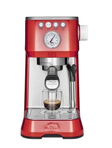 7611210980193 Espresso machine Barist a Perfetta Plus red Solis - 第 1/10 張圖片