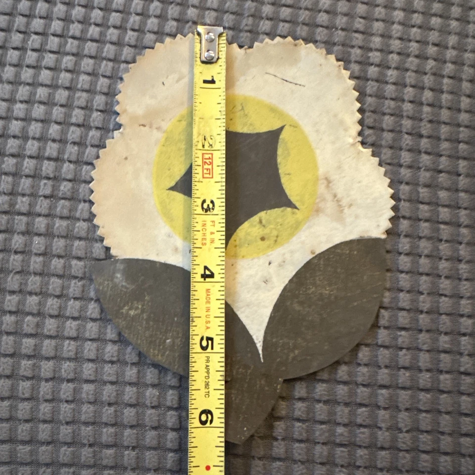 Antique Tin Flower Patterns-Painted-Quilt - Image 4 of 4