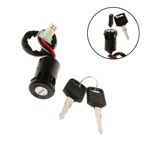 Essential Replacement Ignition Switch For 4 Wire Connection And 2 Keys - Picture 5 of 21