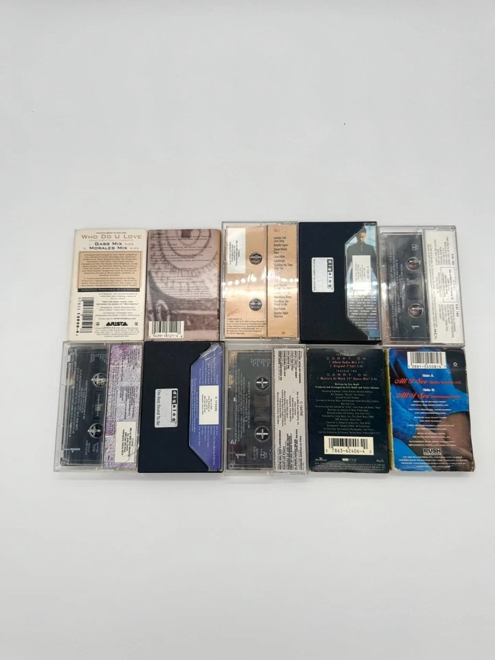 Lot of 11 Vintage R&B & Soul Cassette Tapes – Toni Braxton, B.B. King, Bobby... Foto 4 de 4