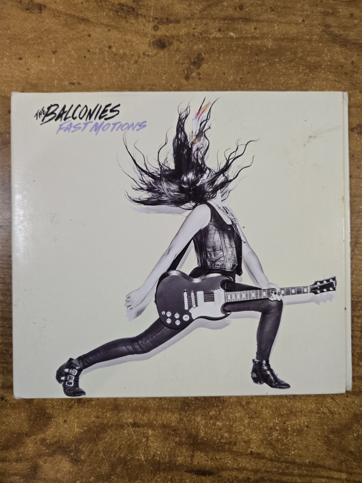 AUTOGRAPHED "Fast Motions" by THE BALCONIES CD, Disc Great Cond., Preowned