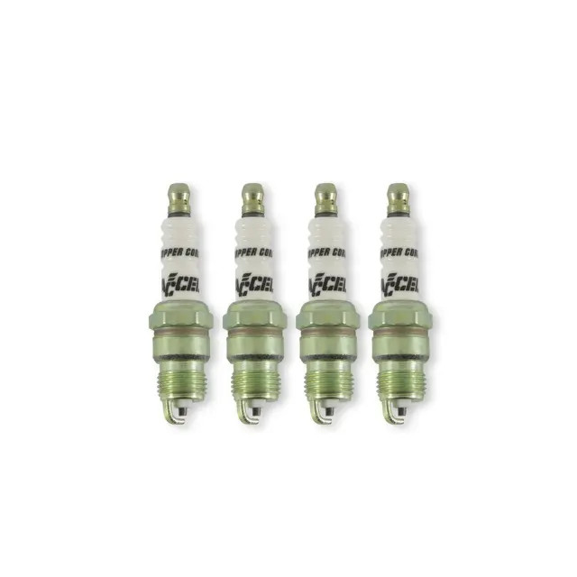 Genuine ACCEL ACCEL HP Copper Spark Plug - Shorty 0574S-4