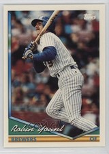 1994 Topps Robin Yount (1988 triples 111 should be 11) #310 HOF 8y6