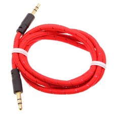 Cable auxiliar adaptador de 3,5 mm estéreo para automóvil cable de audio auxiliar conector de altavoz para tabletas