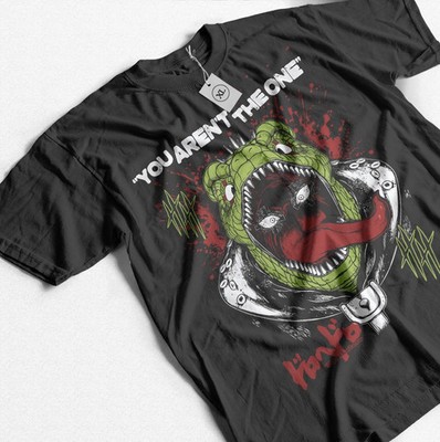 Anime Dorohedoro Caiman Arent The One Graphic Black T-Shirt Size S-5XL
