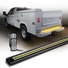Opt7 60 Tailgate Strobe Light Bar Double Row Led Aluminum Weatherproof Stro... Opt7 60 Tailgate Strobe Light Bar Double Row Led Aluminum Weatherproof Stro...