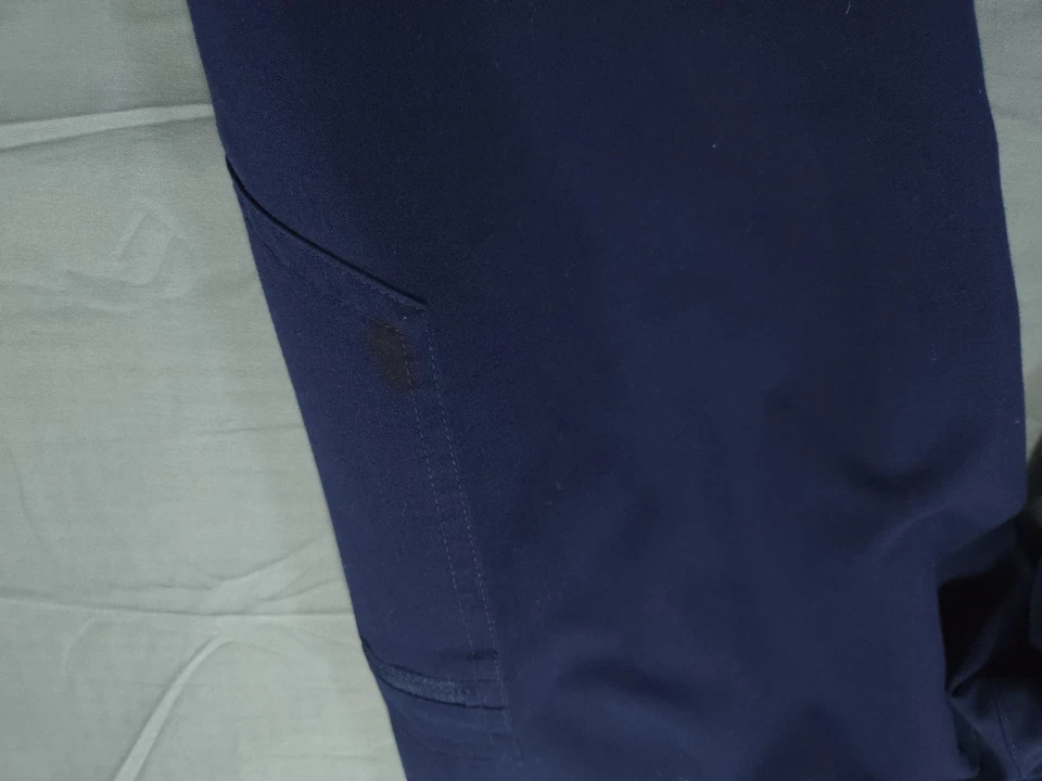Pantalones Médicos Figs Mujer Extra Pequeños Jogger Zamora Cintura Alta Azul PO 2784 Foto 4 de 4