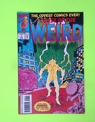 #ad #ad Curse of the Weird #1 1993 Marvel Comics 8.0 Comic Book W220 155 $9.99