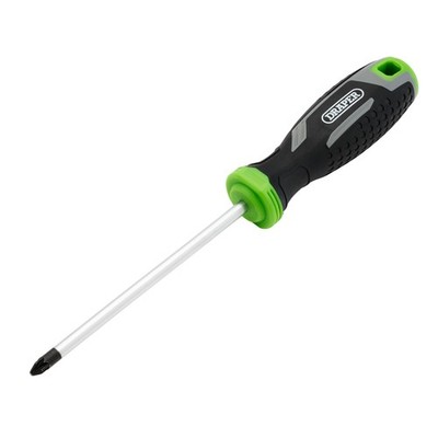 Draper Pozi Soft Grip Screwdriver PZ2 X 125Mm Magnetische Spitze 13372
