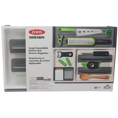 OXO Good Grips Küchenwerkzeug Organizer groß erweiterbar auf 45 cm x 41 cm