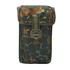German Army MP2 Flecktarn Camo Mag Pouch Bundeswehr 5"x8"x1" 8465-12-327-9246