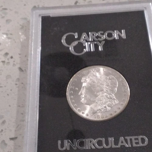 Morgan Silver Dollar $1 1883 Carson City Uncirculated U.S. Mint Silver Coin