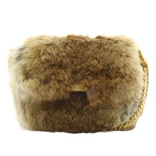 VIOLA d'ORO Beige Leather Shoulder Bag AB Condition Ladies Crossbody