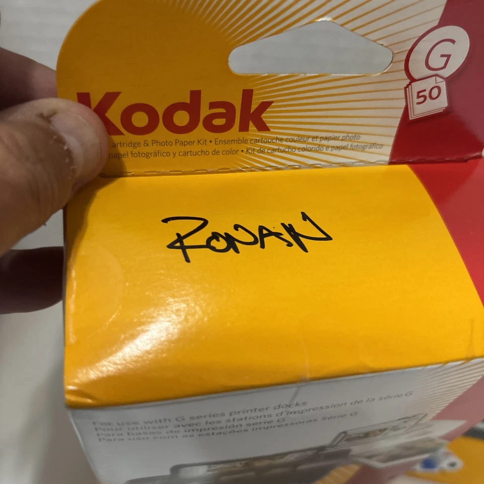 Lot 2 Kodak G Series Color Cartridge & 50 Photo Paper Refill Kit G600/G610 - Image 4 of 4