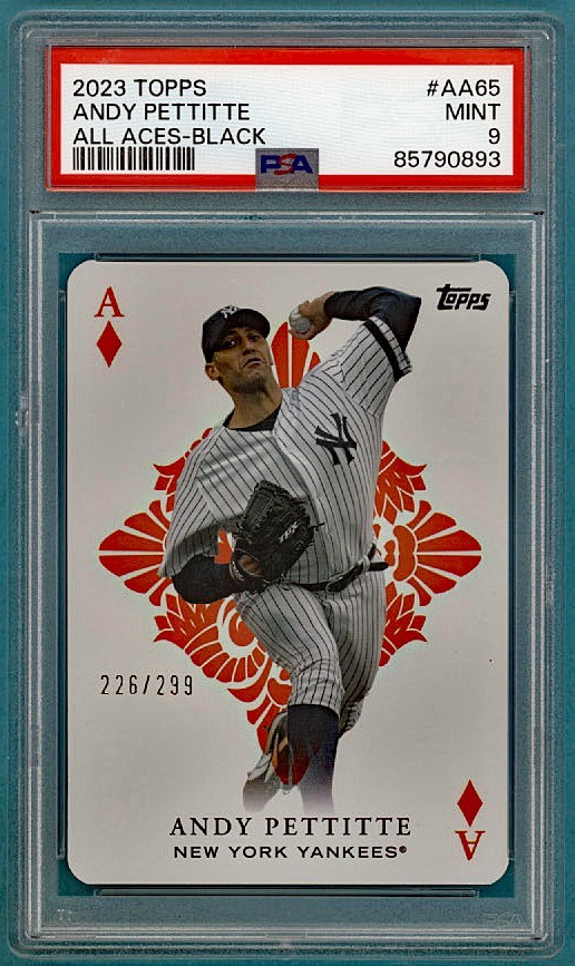 2023 Topps Update Series - All Aces Andy Pettitte #AA-65 Black 