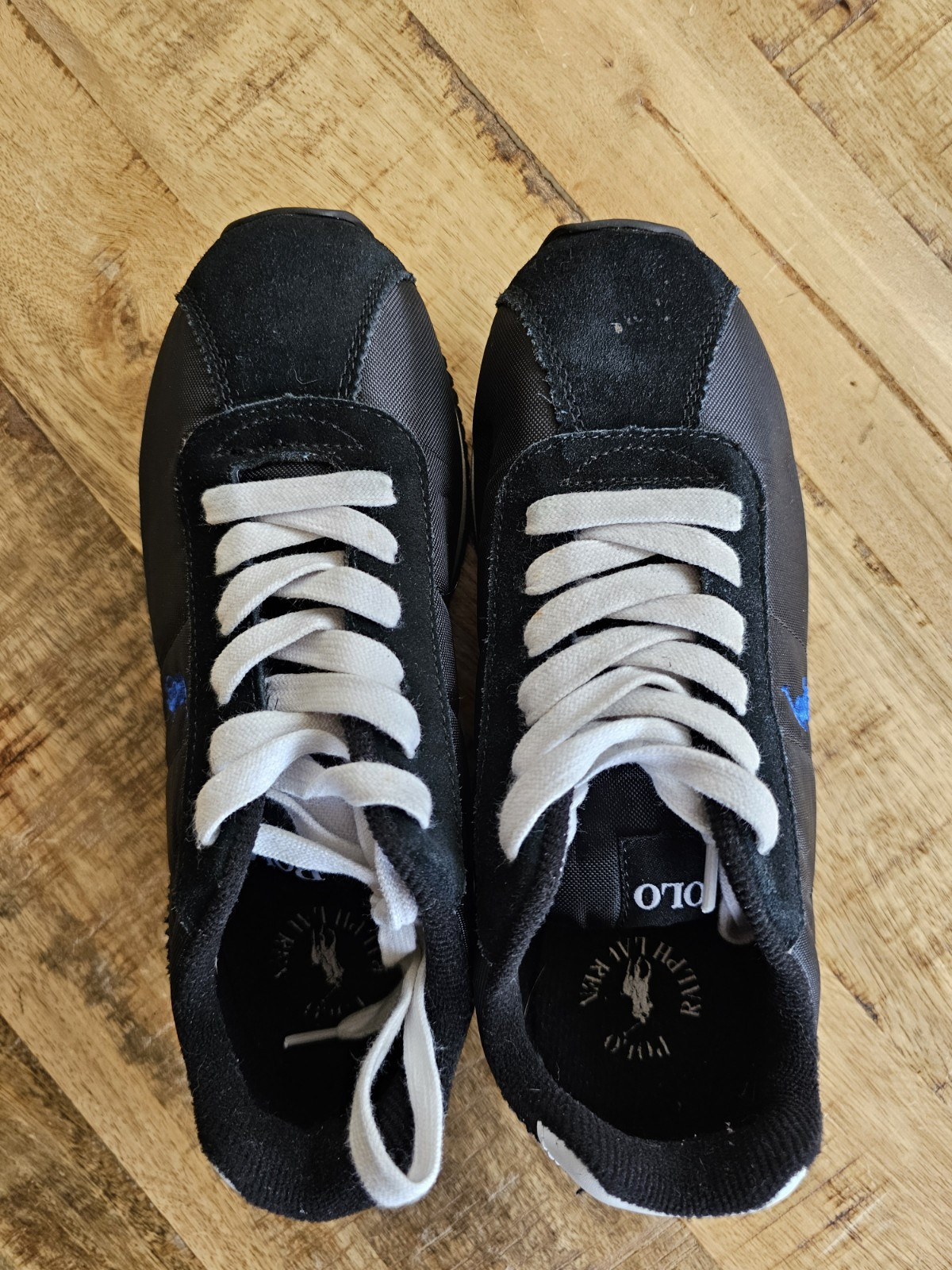 SAOLA Scarpe da corsa Polo Ralph Lauren per ragazzi taglia 4