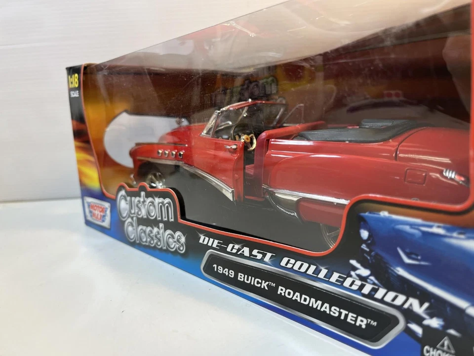 1949 Buick Roadmaster Diecast Model Car: 1/18 Scale By Motor Max - Image 3 of 4