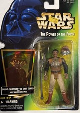 Star Wars POTF Lando Calrissian Skiff Guard Action Figure Kenner 1997 MOC Jabbas