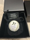 Fanatics Authentic Signed Baseball Rollie Fingers A's Team Color Laces w/ Insc