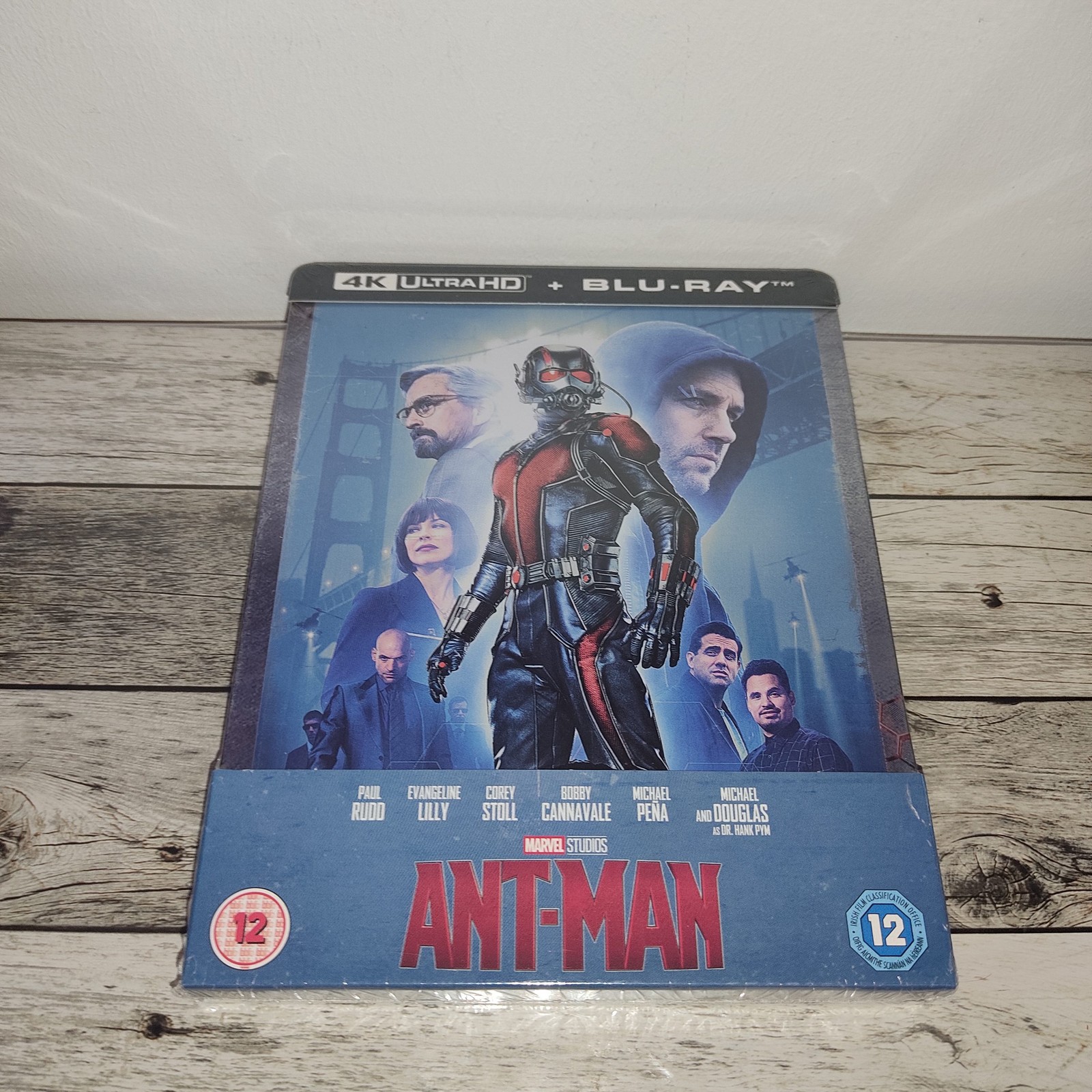 Ant-Man 4k STEELBOOK [4k + Blu-Ray] - Zavvi - NEUF