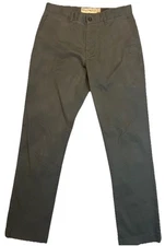 The Normal Brand Normal Stretch Chino In Green Chino Pants Men's Size 32x32