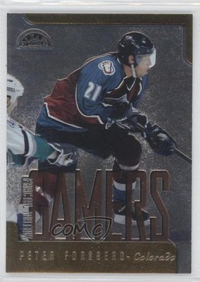 1997-98 Leaf Gamers Fractal Matrix Peter Forsberg #170 HOF 0a7