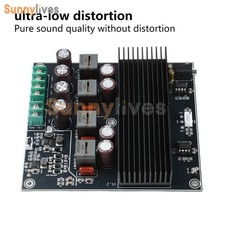 600W+600W Dual Channel Stereo Audio Amplifier Board HIFI Dual Core TPA3255 Chip