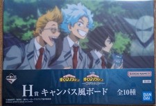 My Hero Academia Ichibankuji Spun Thoughts H Prize Canvasboard Three Idiots 2