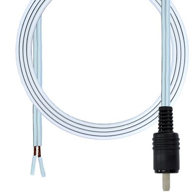 Lautsprecher Kabel 2m Audio Weiß Stecker Litzen PA Surround Stereo Hi-Fi Speaker