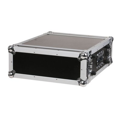 DAP-Audio Flightcase 19'' 4 HE mit Deckel/Rackschienen vorne und hinten
