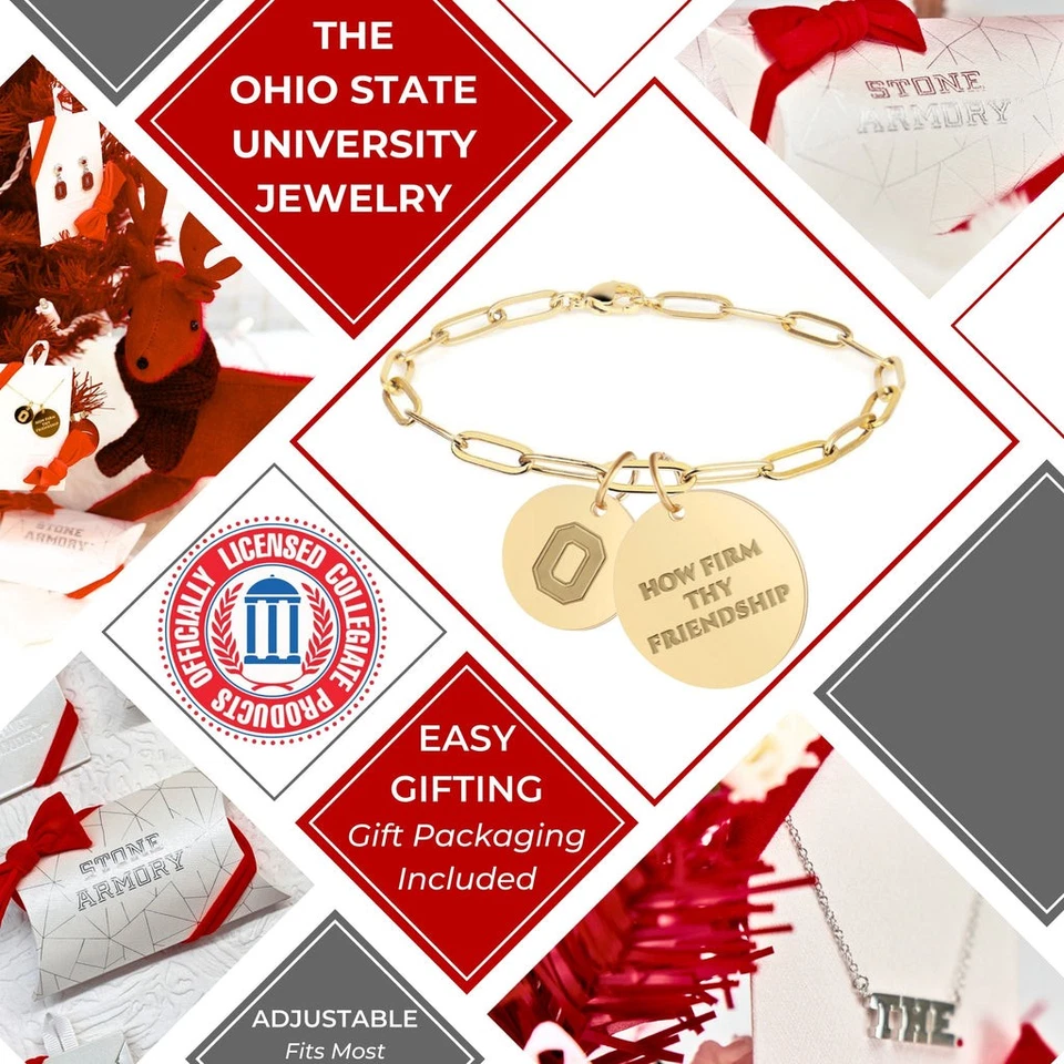Ohio State Coin Charm Bracelet - Image 3 of 3