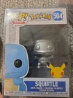 Funko Pop! Vinyl: Pokémon - Squirtle (Silver) (Metallic) #504