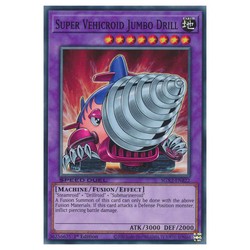 Super Vehicroid Jumbo Drill - SGX2-ENB22 - Secret Rare - 1st Edition - Yu-Gi-Oh