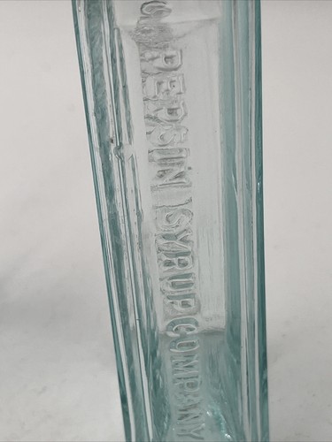 2 Antique Bottles- Dr. W. B. Caldwell s Syrup Pepsin, Chas Fletchers Castoria - Picture 6 of 11