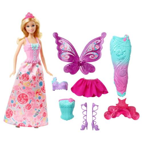 Imperio disparar Existencia Barbie DHC39 Fairytale Dress up Gift Set | eBay